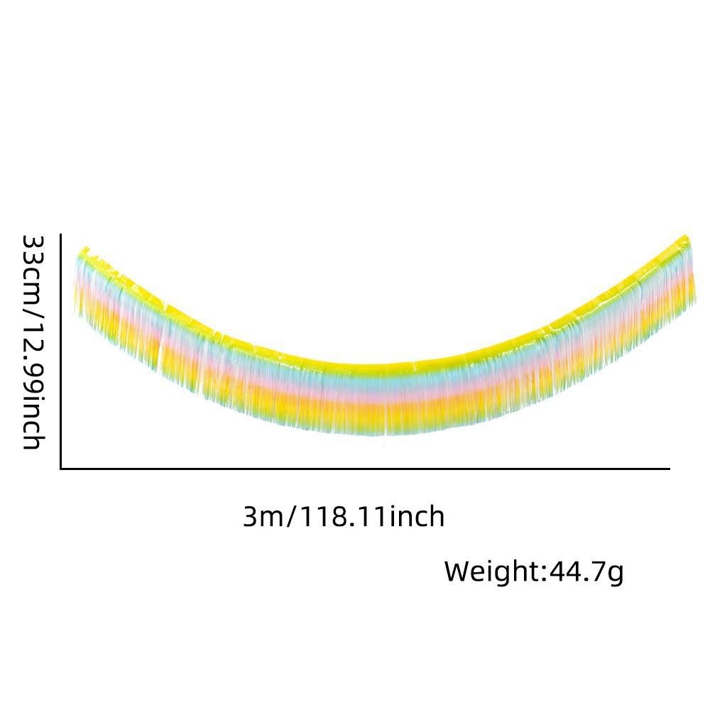 

Радужный баннер «Веселый дождь» идеально подходит для дней рождения, свадеб и праздничных украшений StyleA