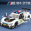1:24 BMW M4 DTM M6 BMW CSL Rennwagen Freilauf High Light Sport Rennwagen Modell Spielzeug Miniatur-Nachbildung aus Druckguss-Metalllegierung