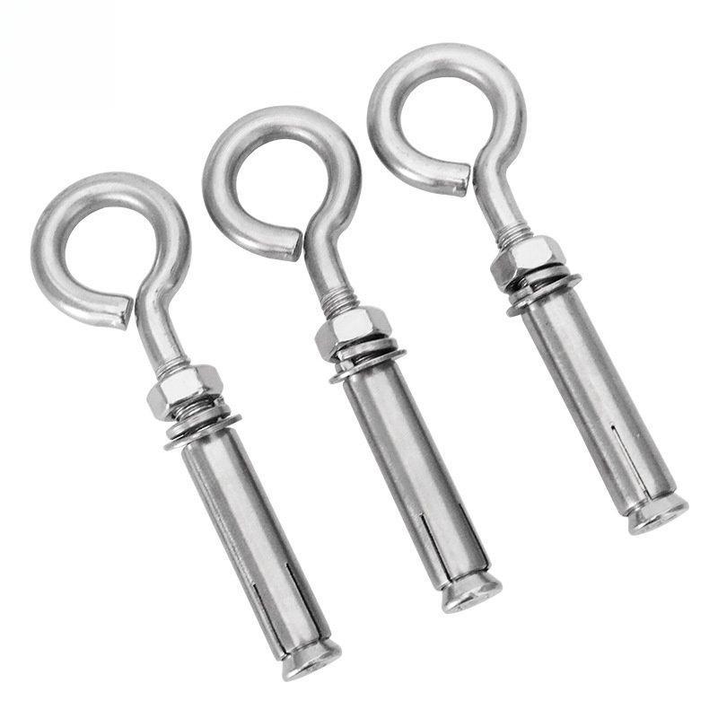 304 Stainless Steel Expansion Eye Bolt Hook