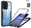 360 Clear Case for Xiaomi 12T Pro 13 Lite Redmi Note 12 11 Pro Plus 5G 12S 11S POCO X5 Pro F5 Full Protection Phone Bumper Cover
