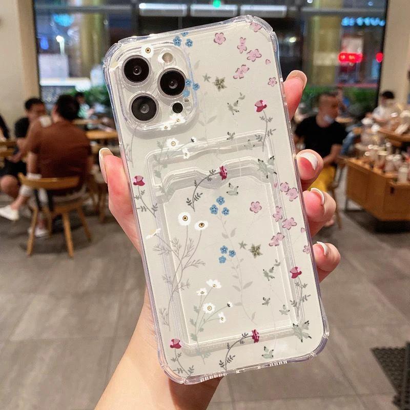 

Чехол для телефона для Xiaomi POCO X6 X5 M4 M5 X3 NFC X4 Pro Mi 13 12 11 Lite 5G NE 12T 13T Pro Вишневый Фрукт Держатель для карт Слот Сумка Чехол Mi 11 Lite(5G NE)