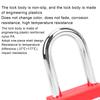 5 Sets 38mm Lockout Lock Insulation LOTO Nylon PA Steel for Nuclear Energy Logistics Transport