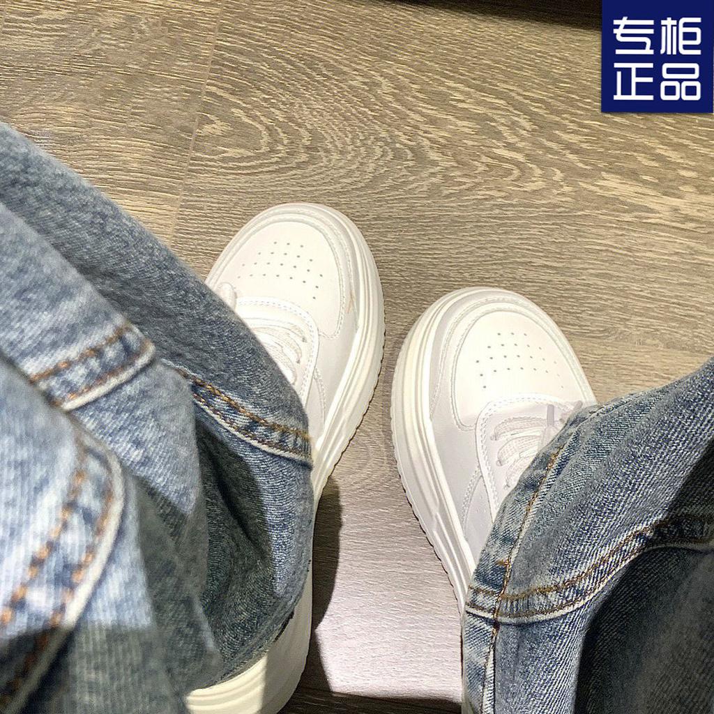 Thick-soled Heightening Versatile Autumn and Winter New Original Board Shoes American Niche Campus Style Shoes Women