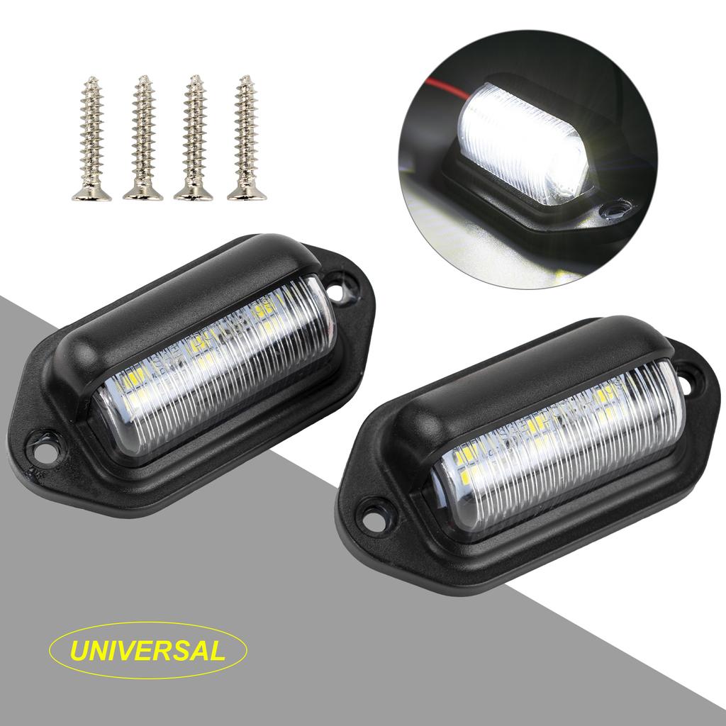 AUTO LED Exterior License Plate Tag Light Interior Courtesy Dome Roof Trunk Cargo Underhood Lamp SMD Bulb Car Truck RV Trailer