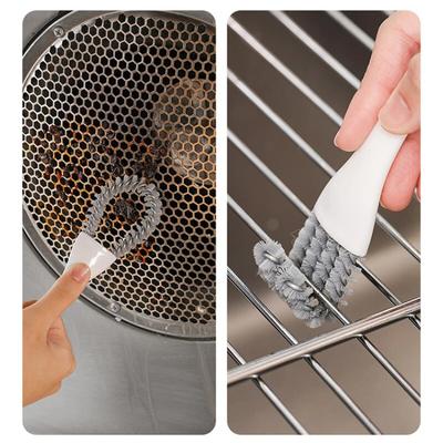 1pc Stove Cleaning Brush Multifunctional Kitchen Stove Cleaning Crevice Brush Sink Dead End Grill Griddle Cleaning Small Brush