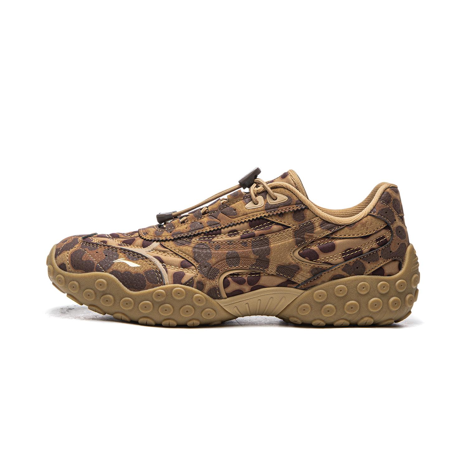 

Li Ning Film Dancing Abrasion Resistant Lightweight Slip Resistant Low top Casual Shoes Women s Tan AGLW074-7 36