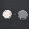White Movement 6498 Watch Movement Single Calendar 3 Pin Design Watch Movement Replacement Automatic Mechanism