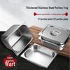 Shunhualang 201 Stainless Steel Food Pan with Lid