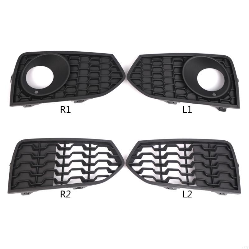 Car Front Fog Light Mesh Grille Radiator Stripe Bumper Grill for 2Series F22 F23 X37F