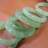 Douyin Trending Xiuyan Ice Green Jade Bracelet In Grape Green - Same Style As Xiaohongshu
