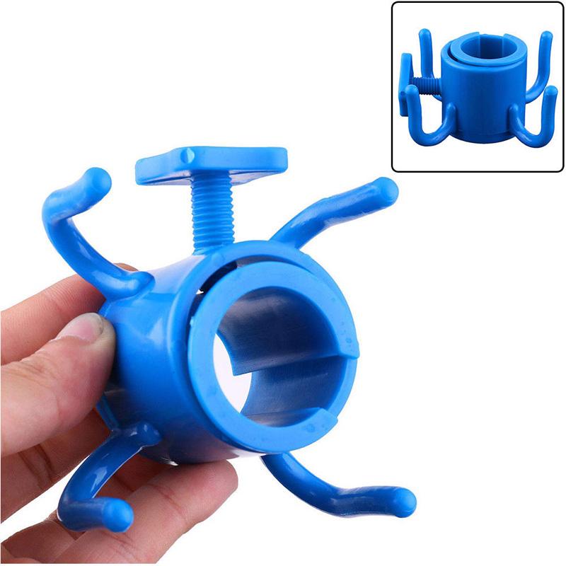 Beach Umbrella Hook Four-Legged Plastic Hook Outdoor Garden Parasols Camping Trip Towels Bags Hats Hook Hanging