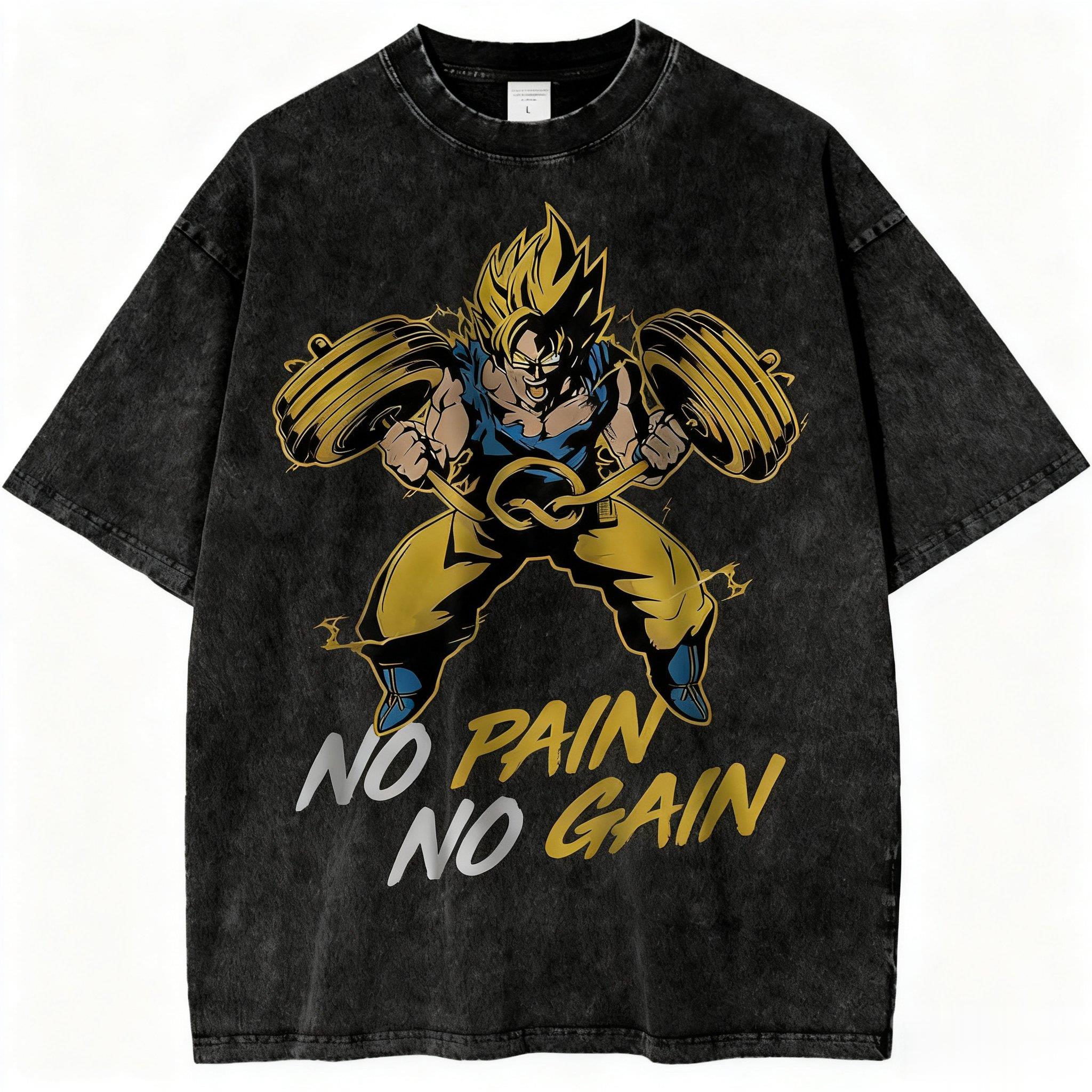 

Винтажная стираная футболка с принтом Аниме Dragon Ball для мужчин и женщин, футболка с коротким рукавом, японский графический принт, уличная одежда, повседневный летний топ, Харадзюку S