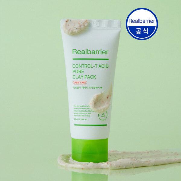 REALBARRIER Control-T Acid Pore Clay Pack 80ml