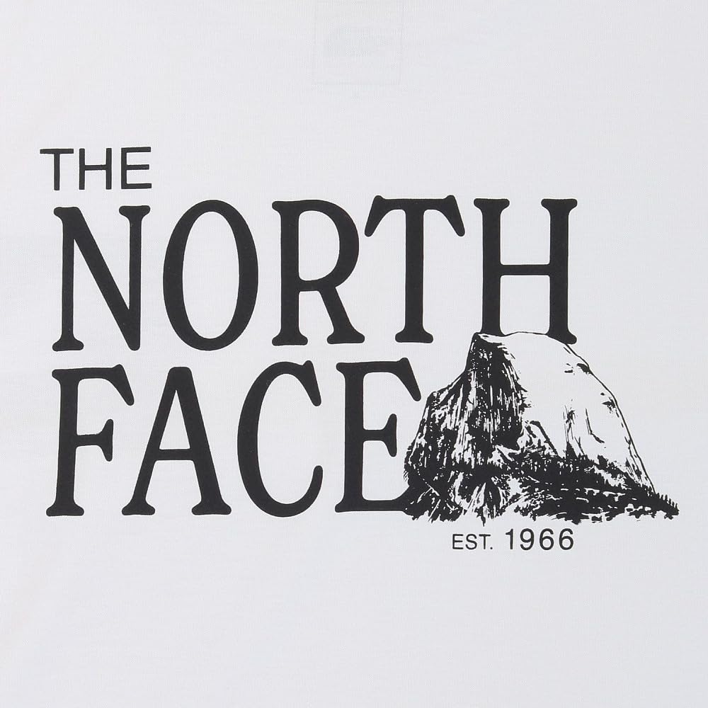The North Face Short Sleeve Half Dome UV White Men's Two-Gray Tee, Moisture-Wicking, Quick-Drying, Antibacterial, Odor-Resistant, Anti-Static,