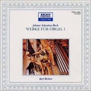 

CD RICHTER (KARL) - Bach: Organ Works (1) POCA3040 Japan ObiClassical Used