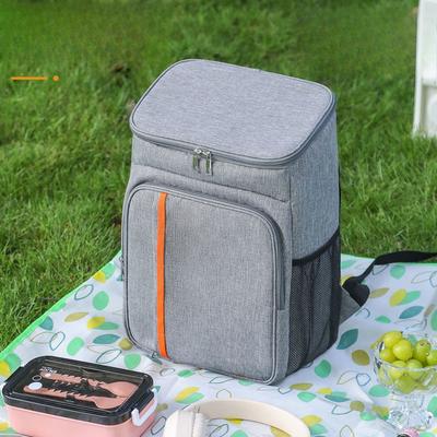 Oxford-Gewebe, Rucksack, Isoliertasche, Takeaway-Lieferbox, Outdoor, Picknicktasche, Gekühlt, Kühlakku, Rotwein, Rucksack