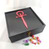 Box with Lid for Magic the Gathering, Pokemon, Yu-Gi-Oh Trading Cards 25x25x11 Cm Mr. Thomas's Workshop Wood Varnish