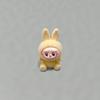 5pcs Sitting Labubu Plush Vinyl Doll Office Desk Stereoscopic Ornament Workstation Computer Desktop Decoration Ornament