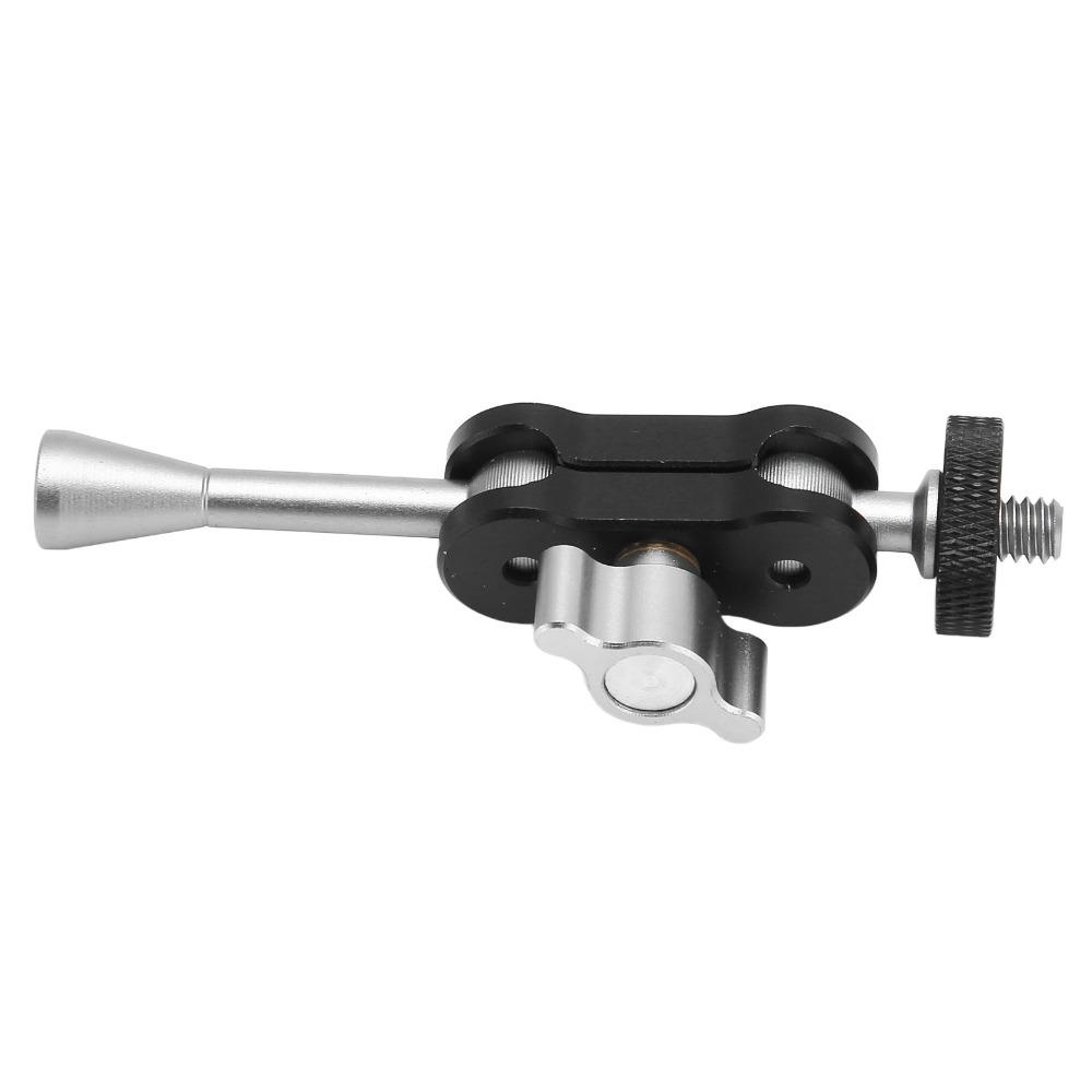 with 1/4 Inch 20 Threaded Screw Adapter Camera Extension Mount Bar  for Live Microphone
