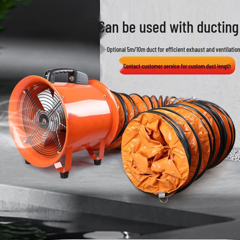 220V Industrial/Household Portable Axial Exhaust Fan Ventilator Blower