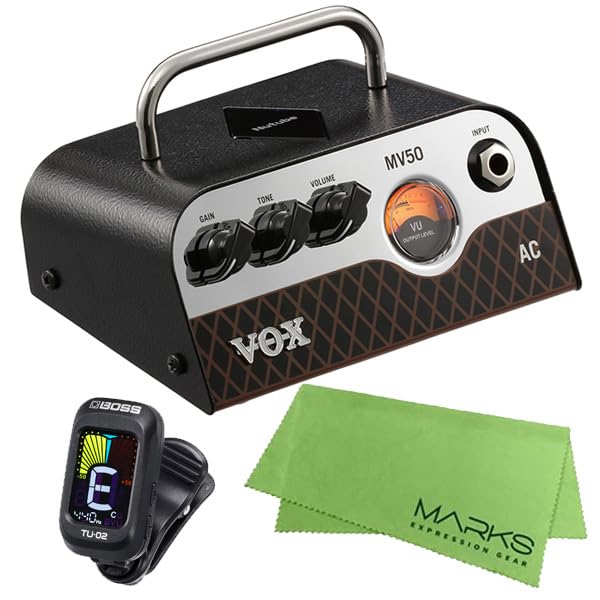 

VOX MV50 AC [MV50-AC] + BOSS Клип-тюнер TU-02 Комплект [с зажимом]