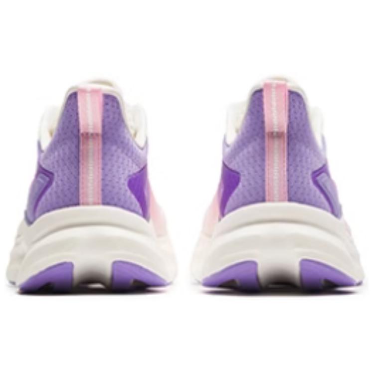 Anta Wind Control Shock Absorbing Lightweight Breathable Low Top Running Shoes Women Sneaker White Light-Blue 922425506-4