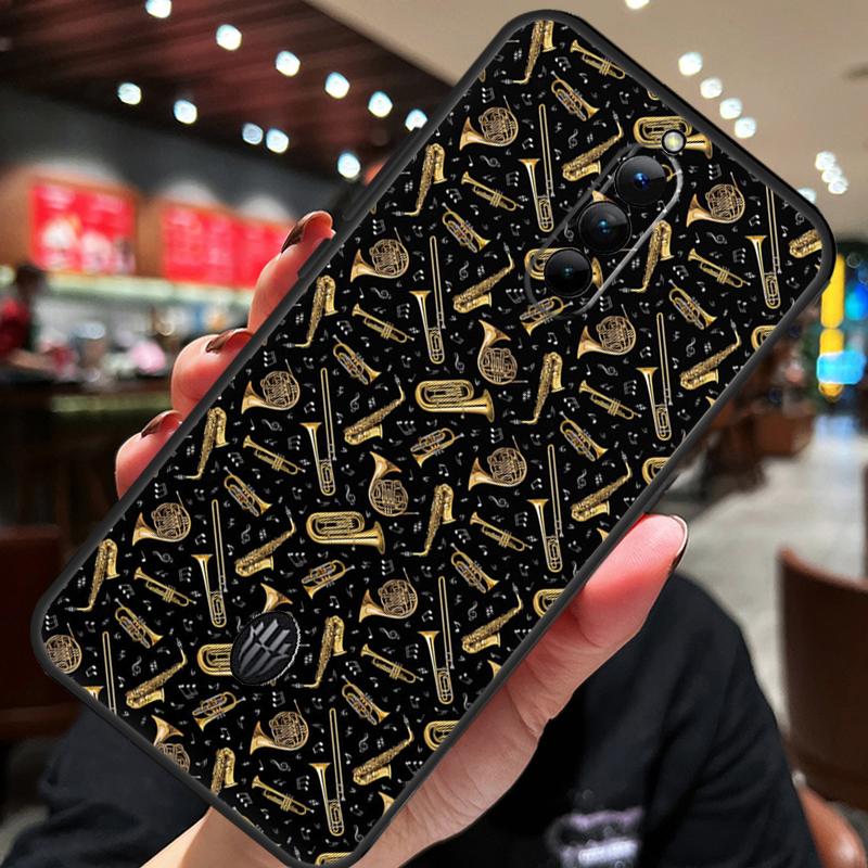 Piccolo Trumpet Brass Instruments Case For ZTE Nubia Red Magic 8S 9S 10S 8 9 10 Pro Plus 6S 7S 6 7 Pro 5G 6R 11 Pro Plus Cover