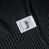 Sweter z dzianiny retro premium Unisex Oversize z okrągłym dekoltem Mieszanka wełny Pulower Codzienny