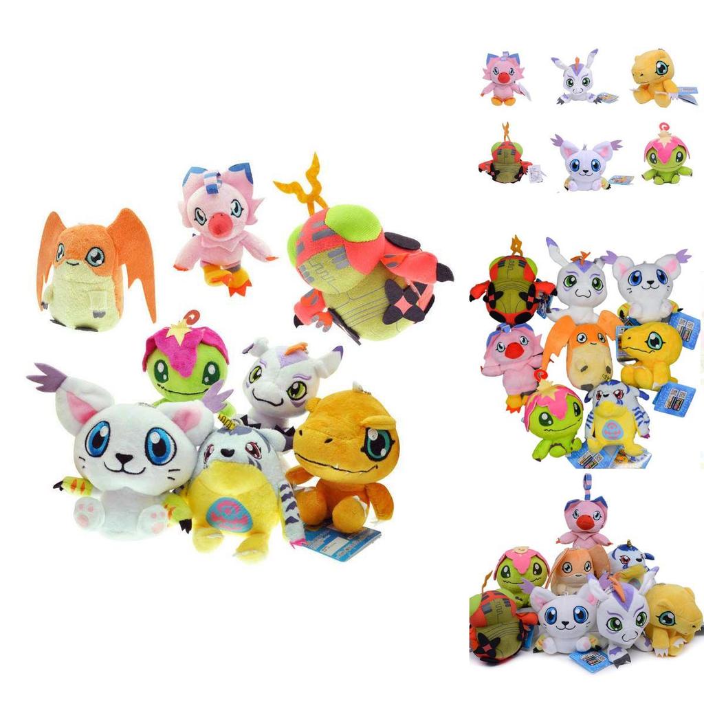 Adorable Anime Digimon Adventure Plush Toys For Kids Featuring Soft And Comfortable Dolls