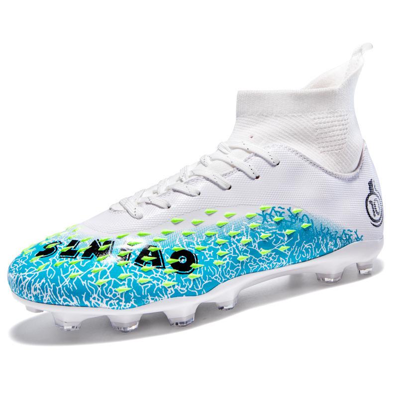 Broken Training Shoes Men's Price Ping High-top Student Game Nails Adult Excellent Youth Football Shoes Long Nails