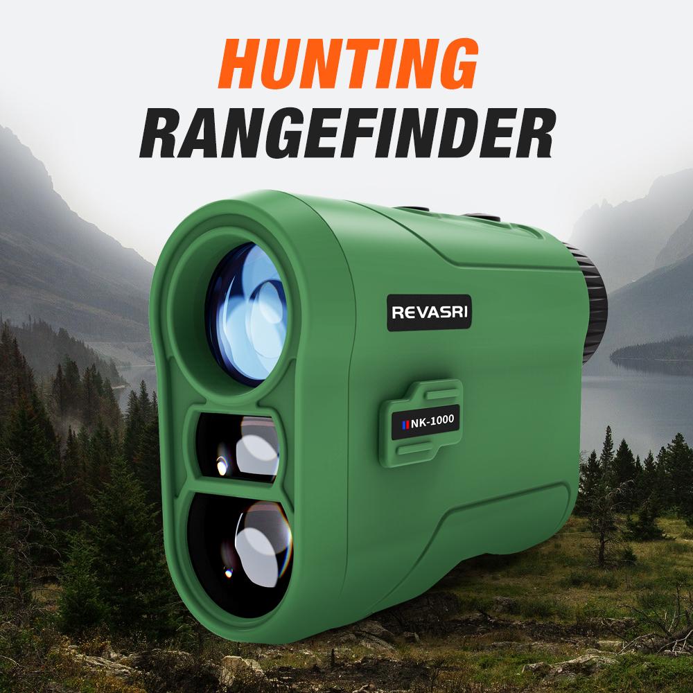 

REVASRI 600/1000m Multi-function Laser Rangefinder for Golfing and Hunting with Range and Speed Mode Hunting Durable Lightweight 600m
