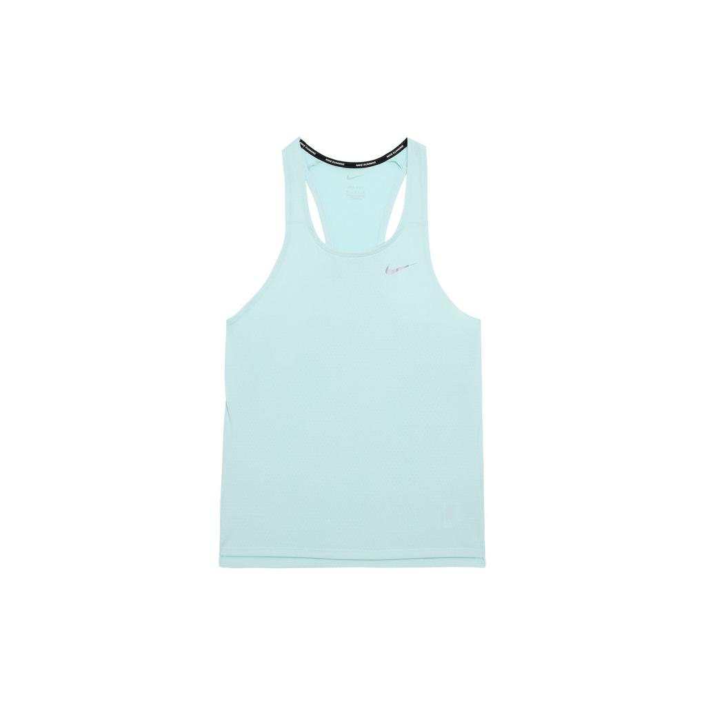 Nike Quick Dry Slim Fit Sleeveless Tank Top Men Tops Ice-Jade-Green DQ4733-346