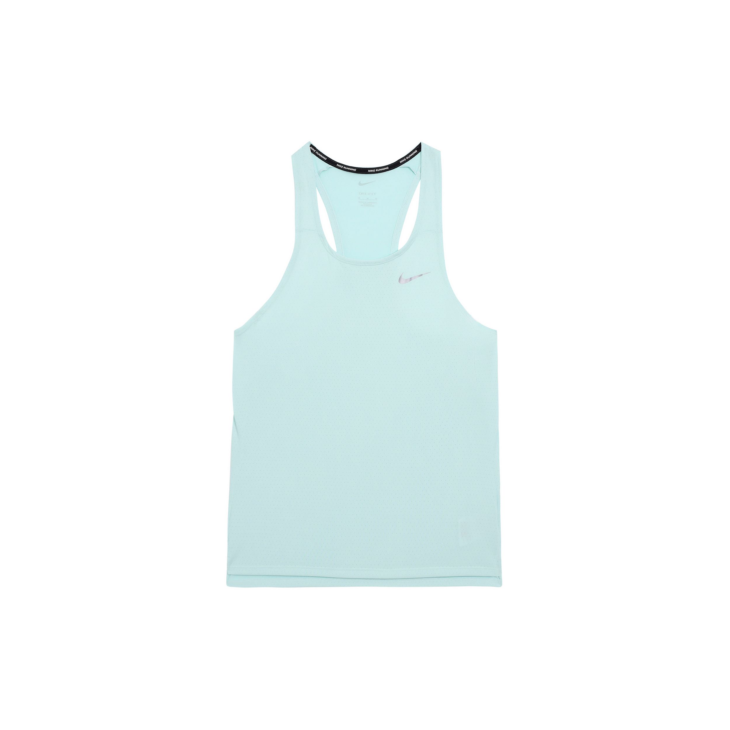 

Nike Quick Dry Slim Fit Sleeveless Tank Top Men Tops Ice-Jade-Green DQ4733-346 L