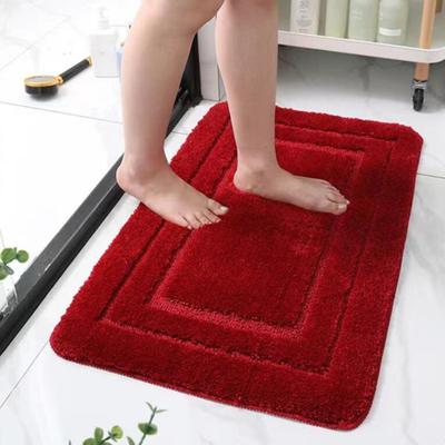 Felpudo Forma Oblonga Antideslizante Absorbe la Humedad Secado de Pies Resistente al Desgaste Alfombra de Entrada Interior para Sala de Estar Cocina Baño