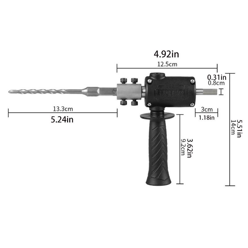Electric Hammer Drill Small Drill Machine for Jewelry Polishing Small Crafts Hand Electric Drill Conversion Electric