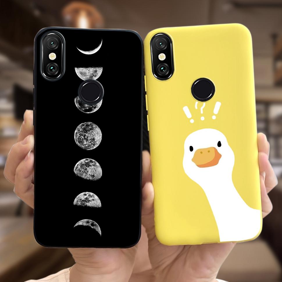 For Xiaomi Mi A2 Lite (Redmi 6 Pro) Case New Fashion Soft Slim Cover Phone Cases For Xiaomi MiA2 Lite Redmi6 Pro Full Back Cover