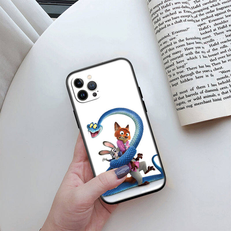 MH158 Zootopia Phone Shell Case for Redmi Note 12 12S 12C 13 13C 13R 14 14S 14R 14C Pro Max Plus A3 A3X A4 A5 11A 13X