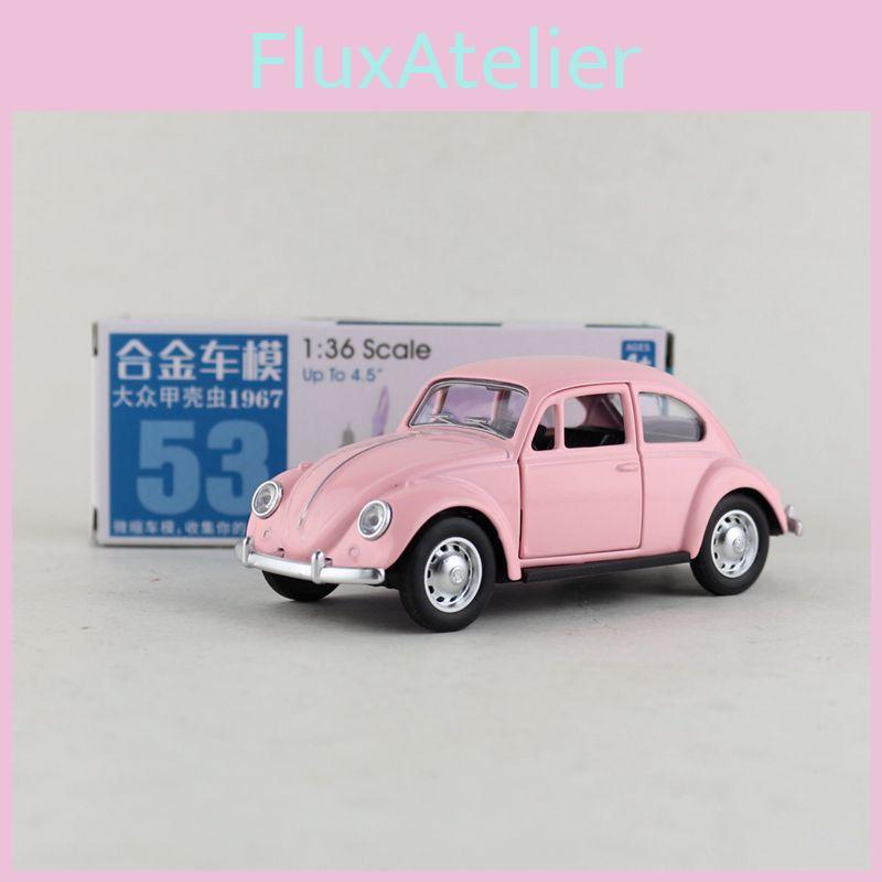 Car Model Alloy Vintage Beetle Kids Toy With Inertia Control For Playtime