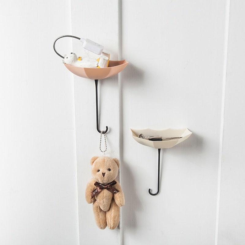 3Pcs/Set Creative Umbrella Wall Hook
