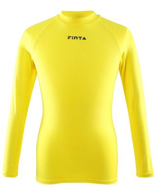 FINTA Adult Undershirt FTW7027 Size for Soccer and Futsal Men's High-Neck (4100), Yellow, O,