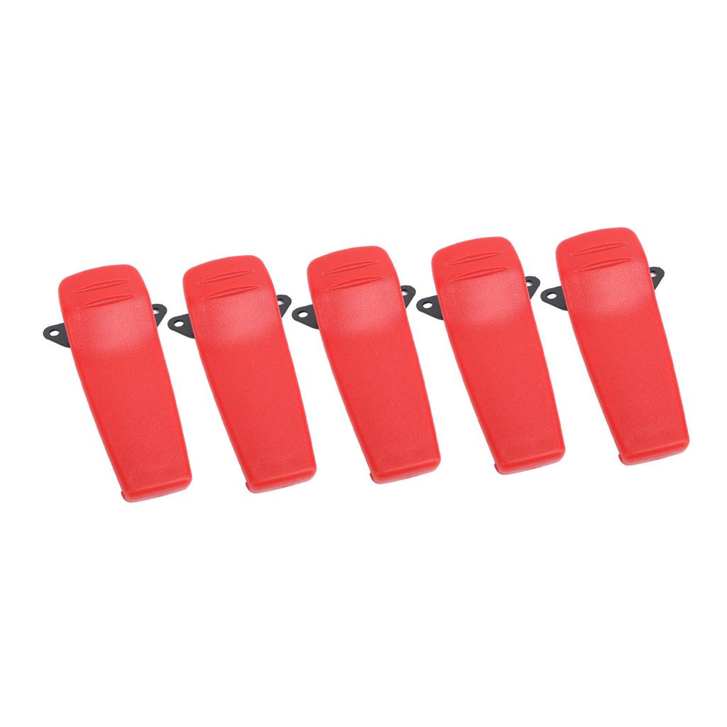 5 szt. Przenośny klips do paska radia dwukierunkowego Zamienny Kompatybilny z baterią BP‑210 BP‑209 BP‑222 do IC‑V82