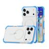 The New iPhone18ProMax Acrylic Transparent Magnetic Mobile Phone Case Is Suitable for MagSafe Airbag Anti-drop Case.