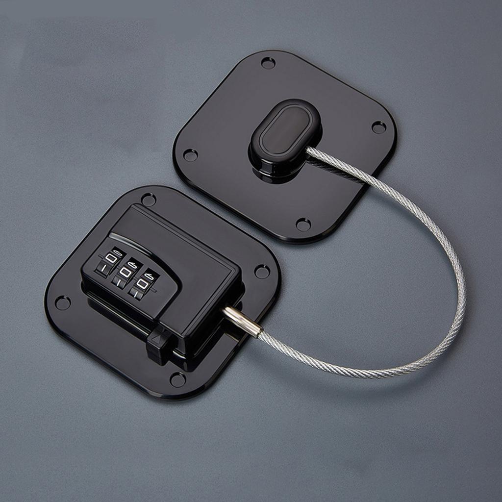 Schubladen-Kühlschrank-Kombination Fensterschloss Mühelose Installation Möbelschloss für Schiebetüren Fenster und Kleiderschrank