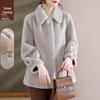 Elegant Women's Faux Mink Winter Coat