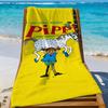 P-Pippi L-Langstrumpf Handtuch Für Schwimmen Yoga Fitnessstudio Schnelltrocknend Weich und hautfreundlich Strandtücher Ganzjahres