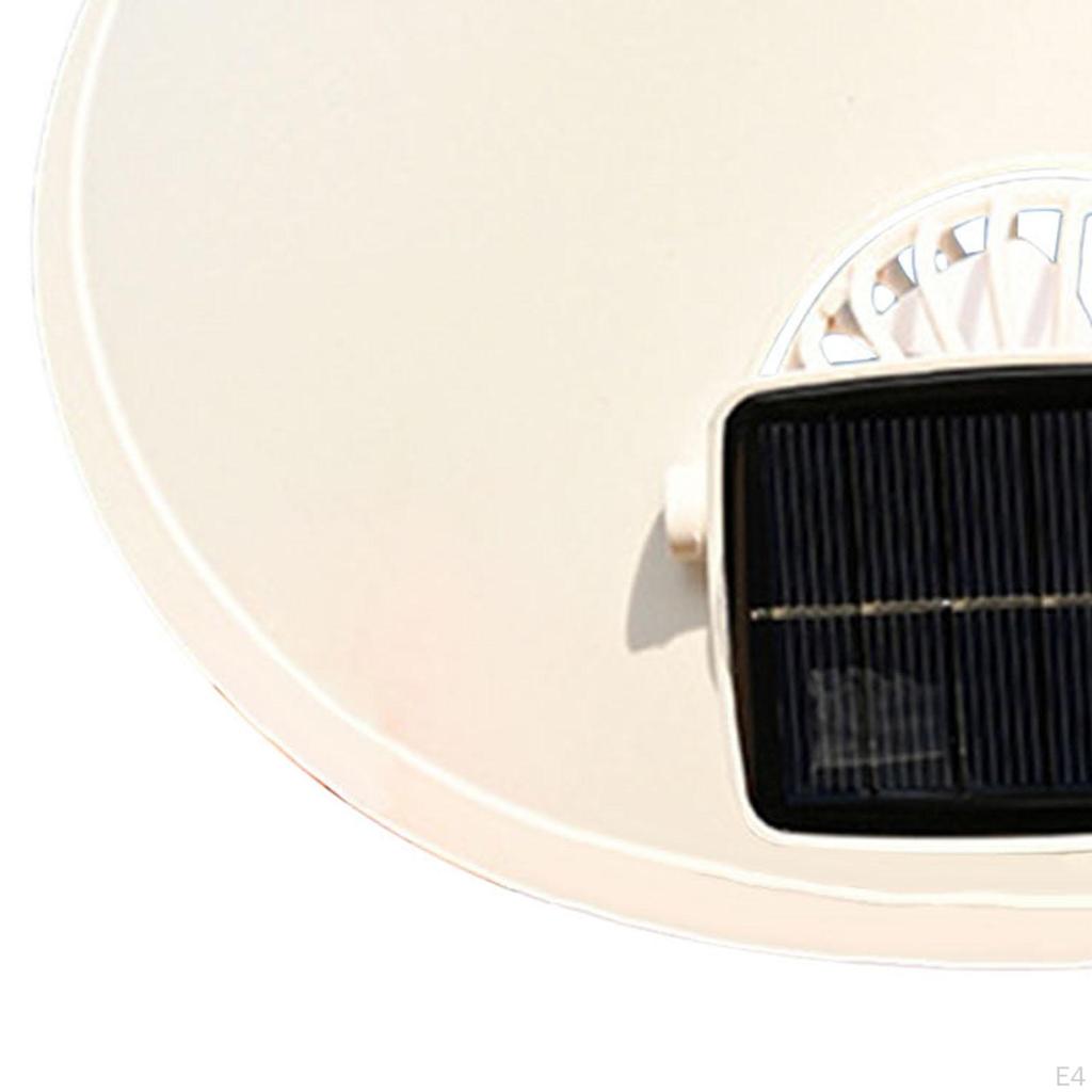 Adjustable Sun Visor Hat with Fan for Beach Use