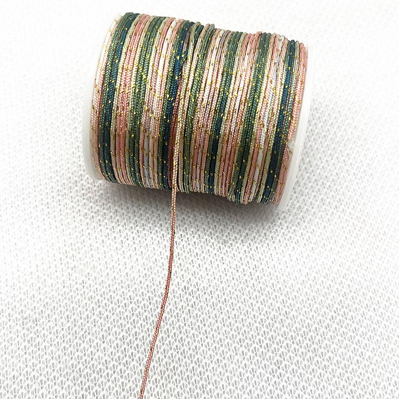 

15M/Roll 0.8mm Nylon Cord Thread Chinese Knot Macrame Cord Bracelet Braided String DIY Tassels Beading Shamballa String Thread