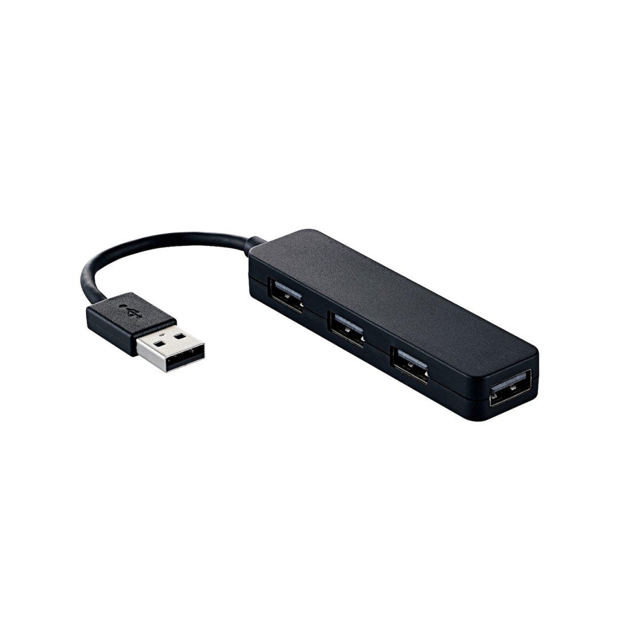 

ELECOM USB 4 Bus Compatible with Nintendo 2.0 Hub, Ports, Powered, Switch, Black, U2H-SN4NBBK чёрный