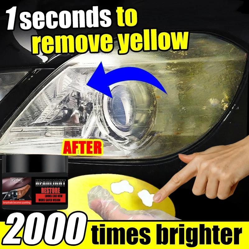 

Car Headlight restoration Polishing Repair Fluid lamp Coating polisher Wax Agent cleaner for restoration Remove Oxidation 5G