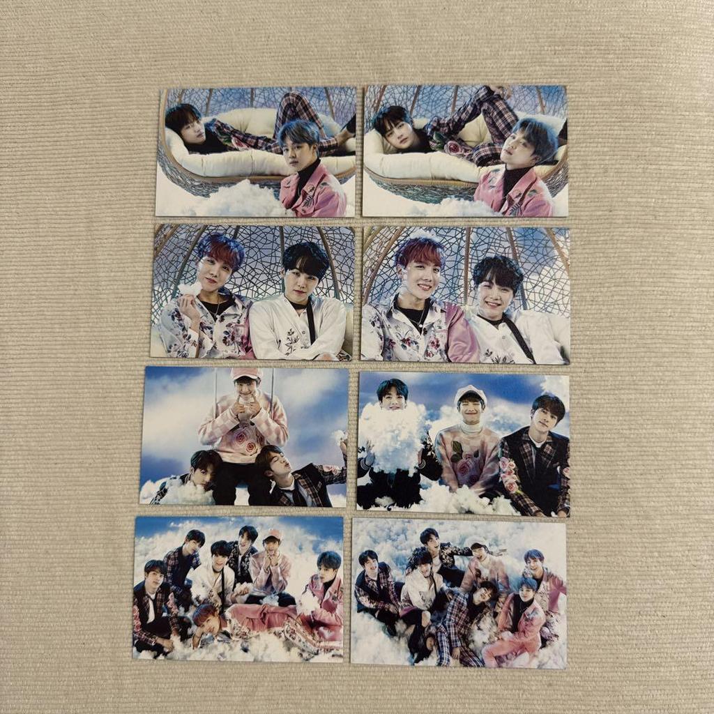 [USED] BTS WINGS Mini Photo Card Ver.2 Unit Complete